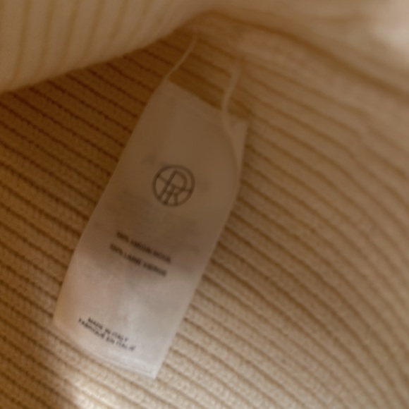 The row cream sweater, V-neck - Picture 4 of 4